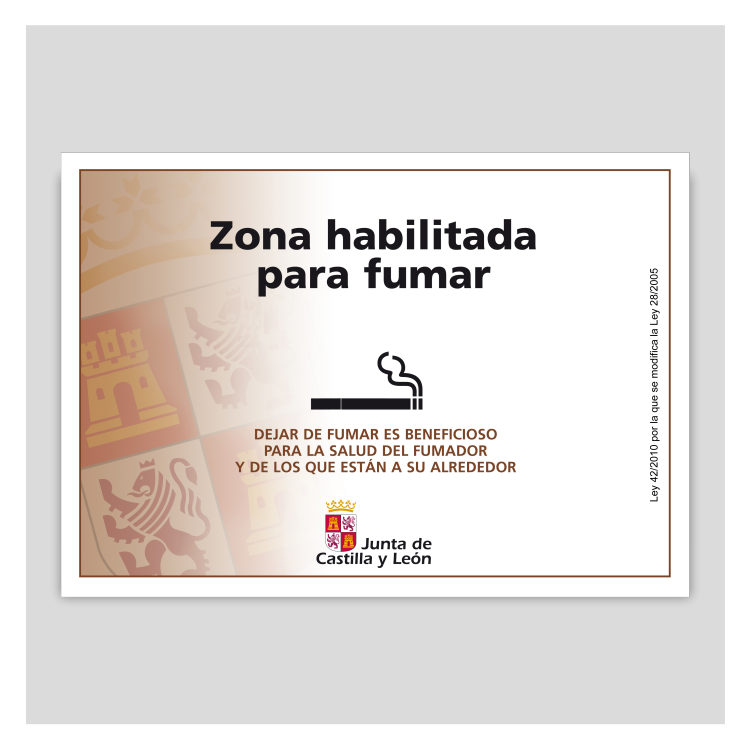 Zona habilitada para fumar - Castilla y León