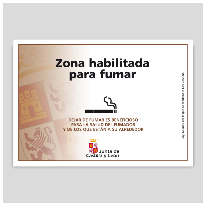Zona habilitada para fumar - Castilla y León