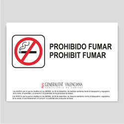 Prohibido fumar - Valencia