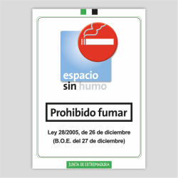 LT550 - Prohibido fumar - Extremadura