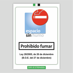 Prohibido fumar - Extremadura