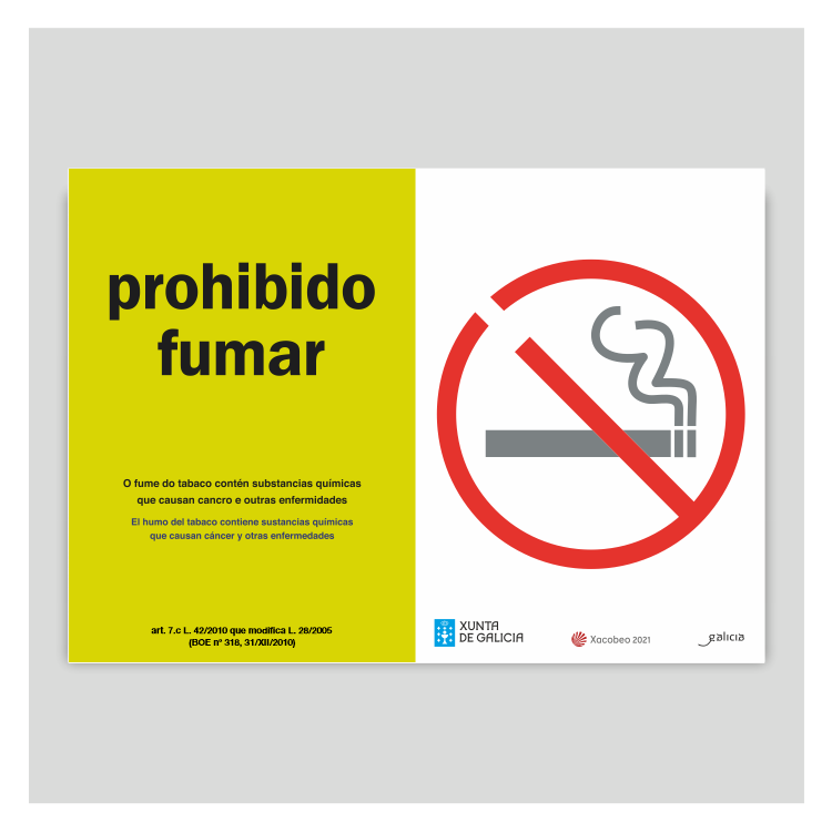 Prohibido fumar - Galicia