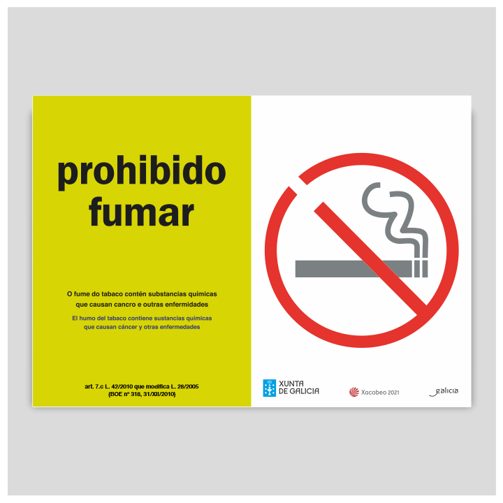 Prohibido fumar - Galicia