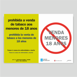 LT605 - Prohibida a venda de tabaco...