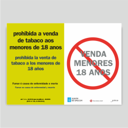 Prohibida a venda de tabaco aos menores de 18 anos - Galicia