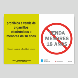 Prohibida a venda de cigarrillos electrónicos a menores de 18 anos - Galicia