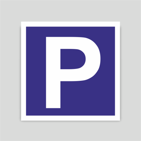 Cartell d'estacionament - Pàrquing