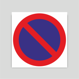 Cartell d'estacionament prohibit