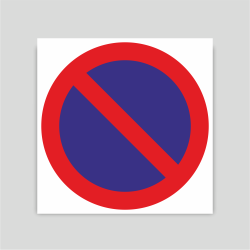R-308 - Estacionamiento prohibido