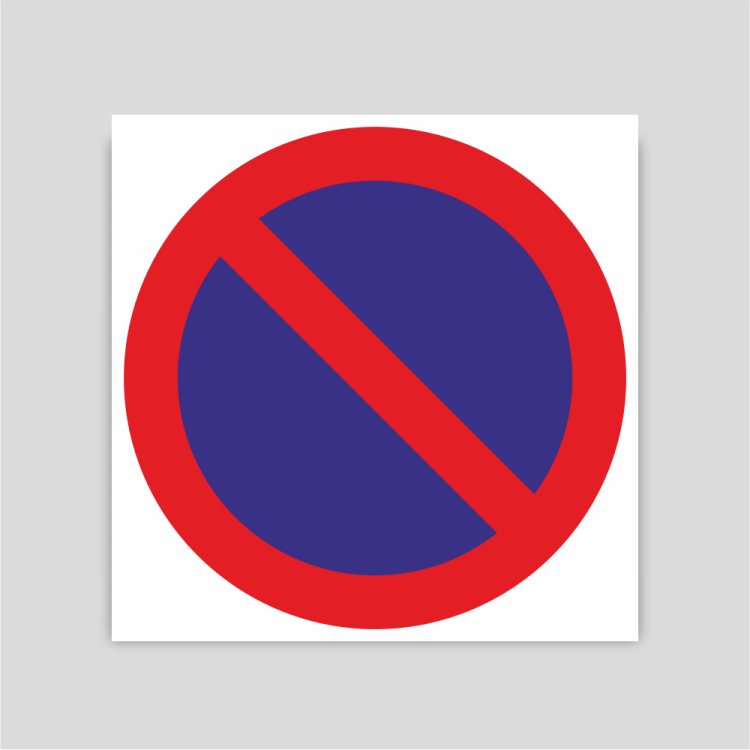 Cartell d'estacionament prohibit