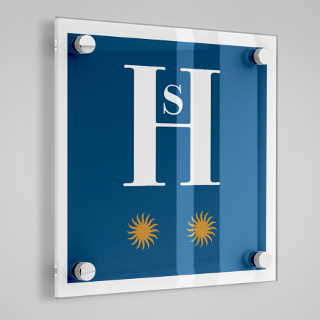 Placa distintivo Hostal dos estrellas Castilla y León