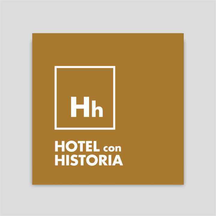 Placa distintivo de Especialidad Hotel con historia Castilla y León