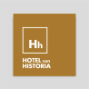 Placa distintivo de Especialidad Hotel con historia Castilla y León
