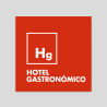 Placa distintivo de Especialidad Hotel Gastronómico Castilla y León
