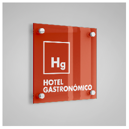 Placa distintivo de Especialidad Hotel Gastronómico Castilla y León