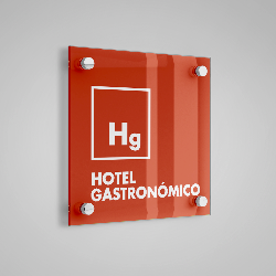 Placa distintivo de Especialidad Hotel Gastronómico Castilla y León