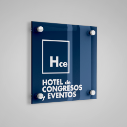 Placa distintivo de Especialidad Hotel de congresos y eventos Castilla y León