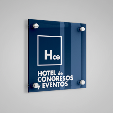 Placa distintivo de Especialidad Hotel de congresos y eventos Castilla y León