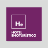 Placa distintivo de Especialidad Hotel Enoturístico Castilla y León