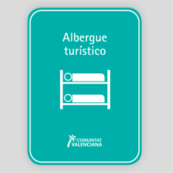 CN207 - Placa distintivo Albergue...