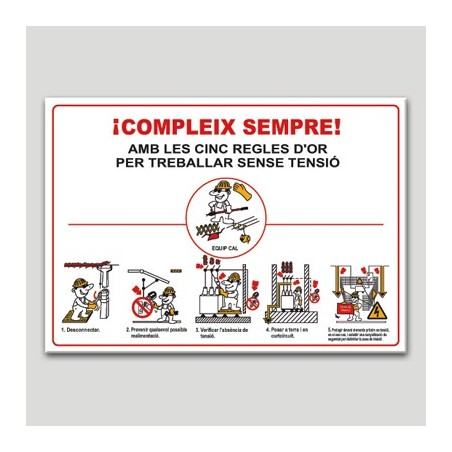 Cinc regles d'or per treballar sense tensió Cinc regles d'or per treballar sense tensió
