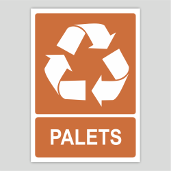 Recycling pallets sign