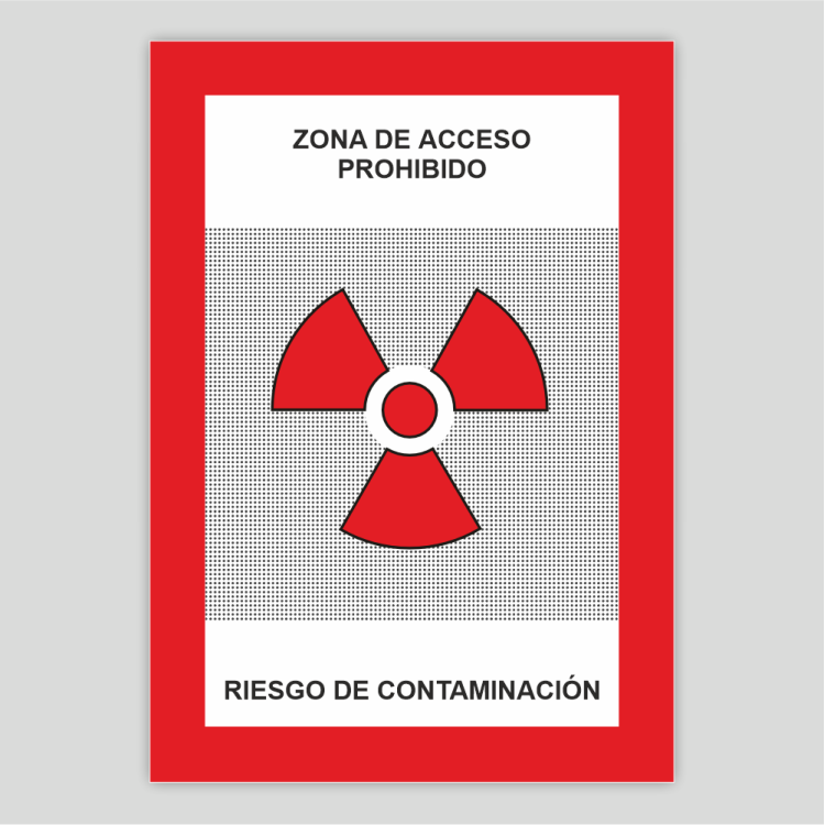 Prohibited access zone - Risk of contamination.