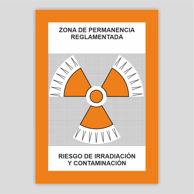 Zona de permanencia reglamentada - Riesgo d'irradiació i contaminació