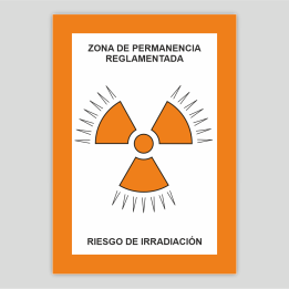 Zona de permanencia reglamentada - Riesgo de irradiación