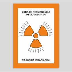 Zona de permanencia reglamentada - Riesgo de irradiación