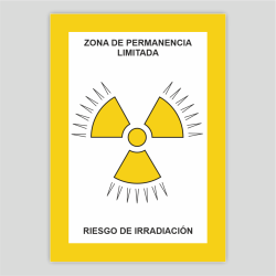 Zona de permanencia limitaad - Riesgo de irradiación