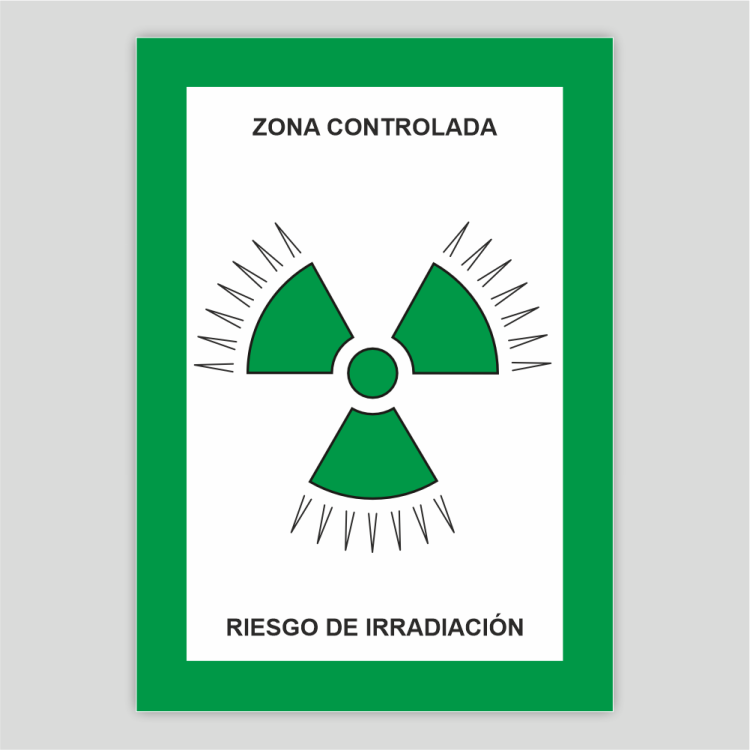Zona controlada - Zona de irradiación