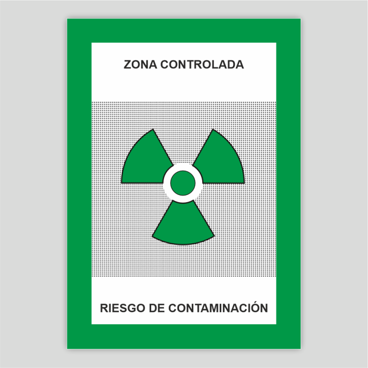 Zona controlada - Risc de contaminació.