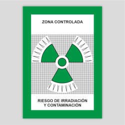 Zona controlada - Riesgo de irradiación y contaminación