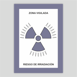 Supervised Area - Risk of irradiation