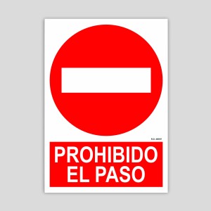 PR001 - Prohibido el paso