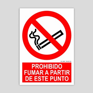 PR027 - Prohibido fumar a partir de...