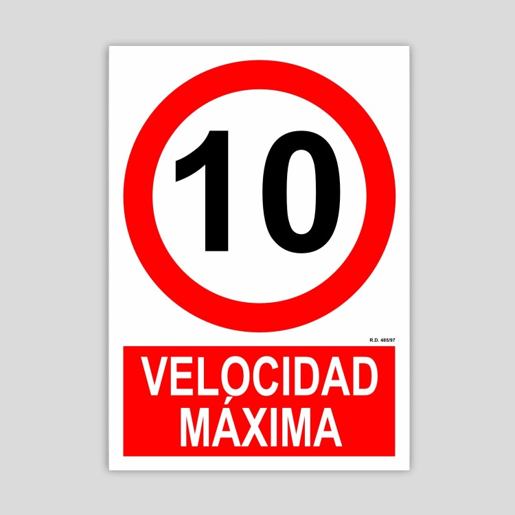 Maximum Speed 10 Poster