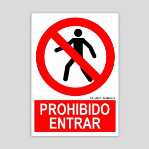 PR096 - Prohibida l'entrada