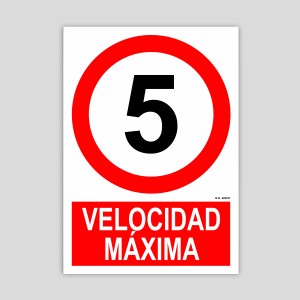 Maximum speed 5km/h