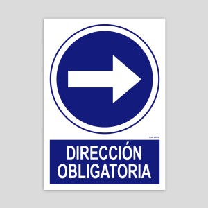 OB011 - Mandatory direction right