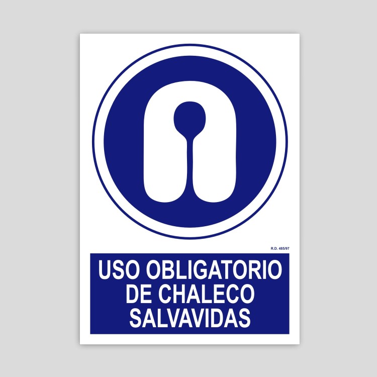 Ús obligatori d'armilla salvavides