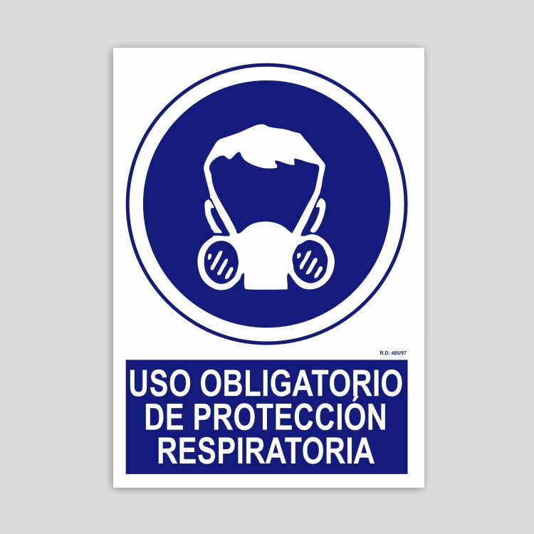 Mandatory use of respiratory protection