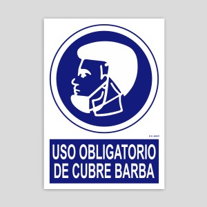 Ús obligatori de cobreix barba