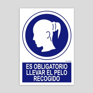 Es obligatorio llevar el pelo recogido