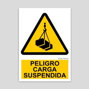 PE029 - Danger, suspended load