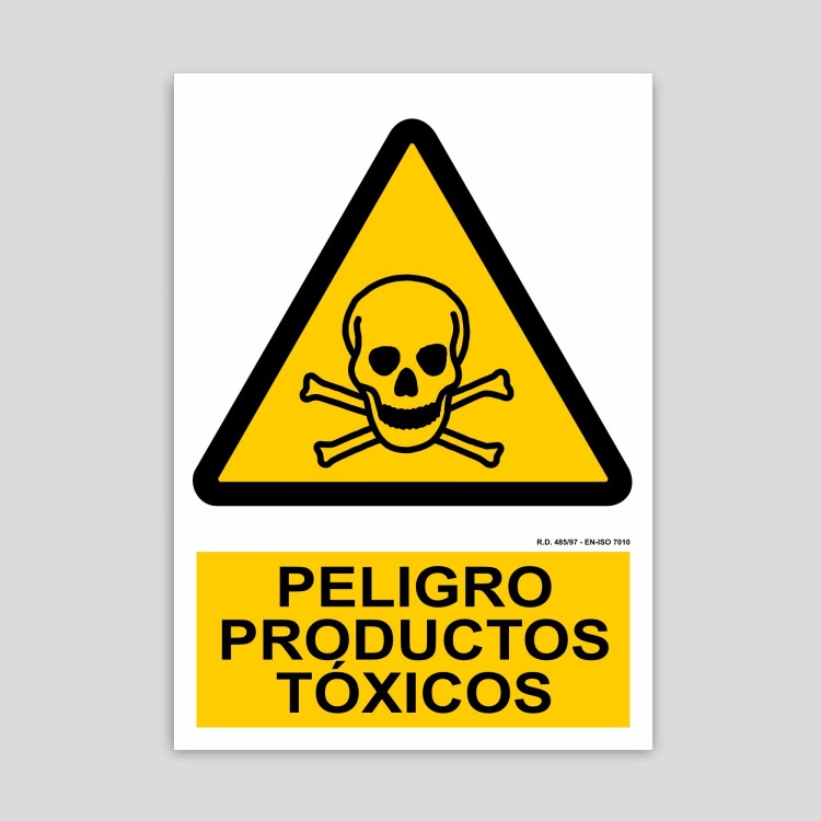 Danger toxic products