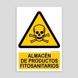 Phytosanitary products warehouse poster