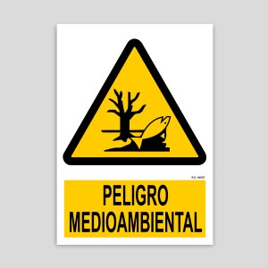 Environmental danger sign