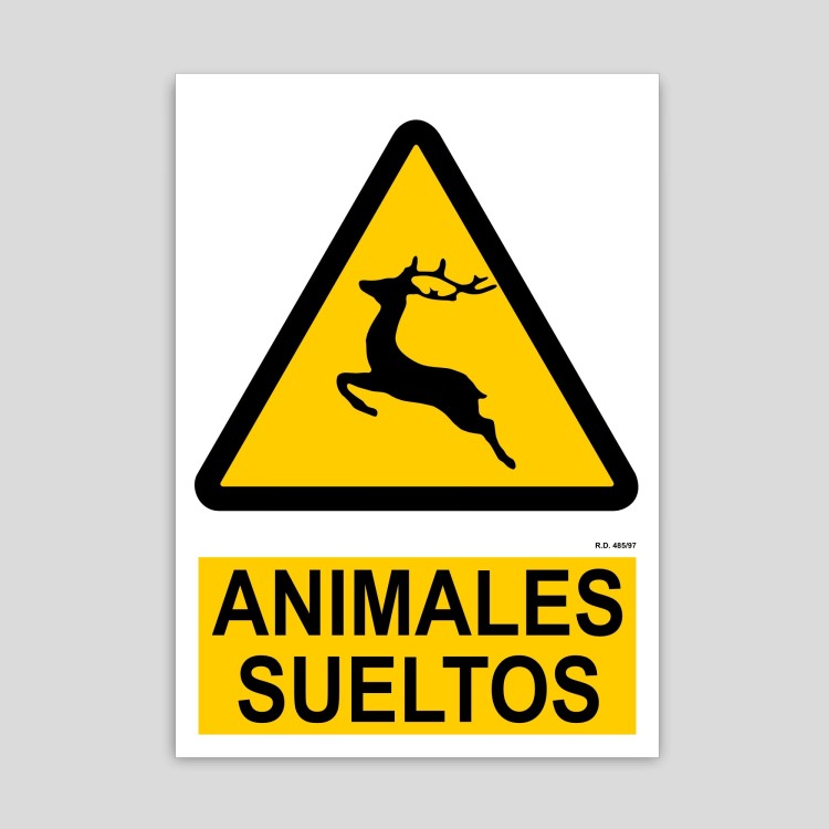 Peligro animales sueltos